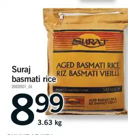 Fortinos Suraj basmati rice offer