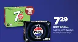 Real Canadian Superstore PEPSICO BEVERAGES, 12x355mL offer