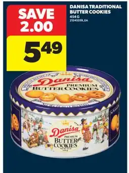 Real Canadian Superstore DANISA TRADITIONAL BUTTER COOKIES, 454 G offer