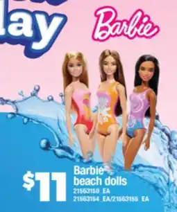 Real Canadian Superstore BARBIE BEACH DOLLS offer