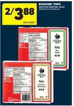 Real Canadian Superstore ROOSTER TOFU, 454 G offer
