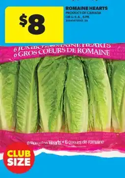 Real Canadian Superstore ROMAINE HEARTS, 6 PK offer
