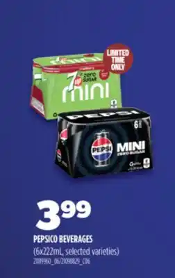 Real Canadian Superstore PEPSICO BEVERAGES, 6x222ML offer