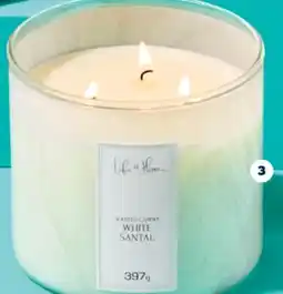 Real Canadian Superstore LIFE AT HOME WHITE SANTAL, 14oz offer