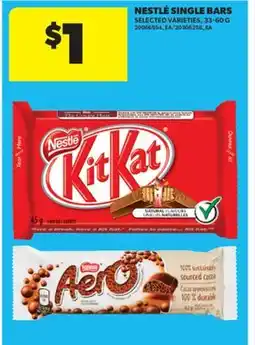 Real Canadian Superstore NESTLÉ SINGLE BARS, 33-60 G offer