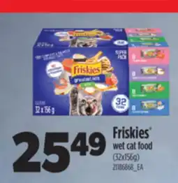 Real Canadian Superstore FRISKIES WET CAT FOOD, 32X156G offer