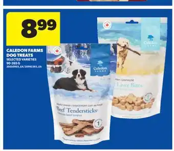 Real Canadian Superstore CALEDON FARMS DOG TREATS, 90-265 G offer