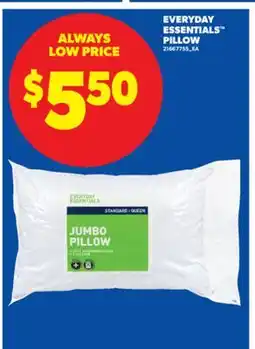 Real Canadian Superstore EVERYDAY ESSENTIALS PILLOW offer