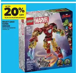 Real Canadian Superstore SELECT LEGO SUPER HEROES offer