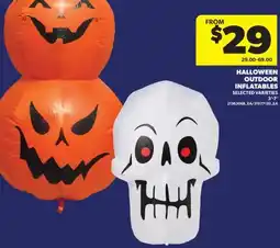 Real Canadian Superstore HALLOWEEN OUTDOOR INFLATABLES, 3' - 7' offer