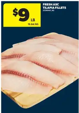 Real Canadian Superstore FRESH ASC TILAPIA FILLETS offer