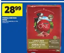Real Canadian Superstore PURINA ONE DOG FOOD, 6-7 KG offer