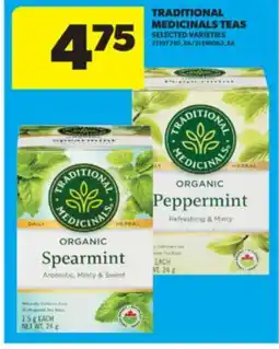 Real Canadian Superstore TRADITIONAL MEDICINALS TEAS offer