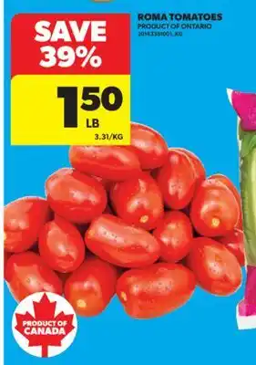 Real Canadian Superstore ROMA TOMATOES offer