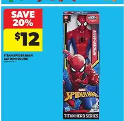 Real Canadian Superstore TITAN SPIDER MAN ACTION FIGURE offer
