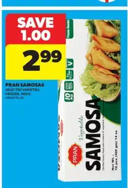Real Canadian Superstore PRAN SAMOSAS, 400 G offer