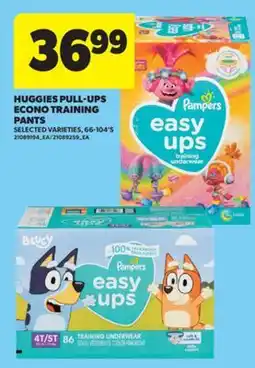 Real Canadian Superstore HUGGIES PULL-UPS ECONO TRAINING PANTS, 66-104'S offer