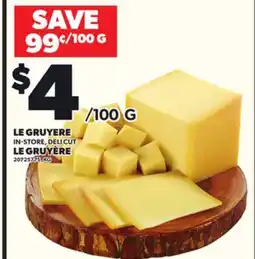 Independent Grocer LE GRUYERE offer