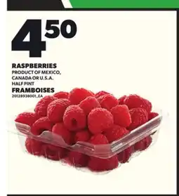Independent Grocer RASPBERRIES offer