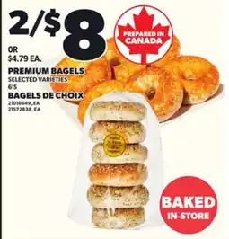 Independent Grocer PREMIUM BAGELS, 6'S offer