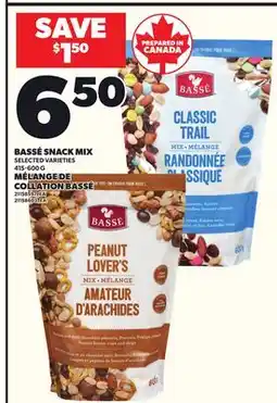 Independent Grocer BASSÉ SNACK MIX, 415-600 G offer