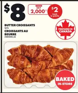 Independent Grocer BUTTER CROISSANTS, 12'S offer