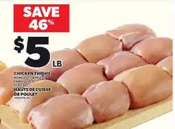 Independent Grocer CHICKEN THIGHS offer