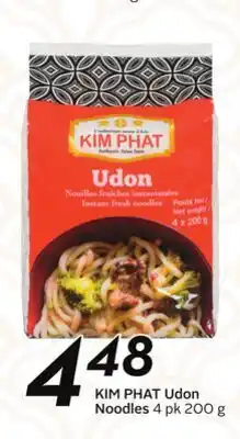 Sobeys KIM PHAT Udon Noodles offer