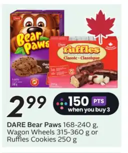 Sobeys DARE Bear Paws offer
