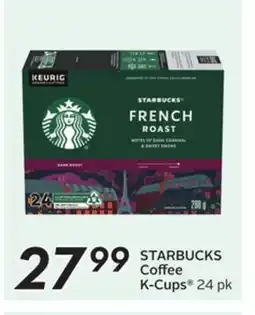 Sobeys STARBUCKS Coffee K-Cups offer