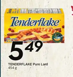 Sobeys TENDERFLAKE Pure Lard offer