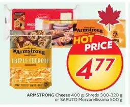 Sobeys ARMSTRONG Cheese offer