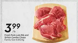 Sobeys Fresh Pork Loin Rib and Sirloin Combo Chops offer