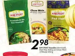 Sobeys KIM PHAT Noodles offer