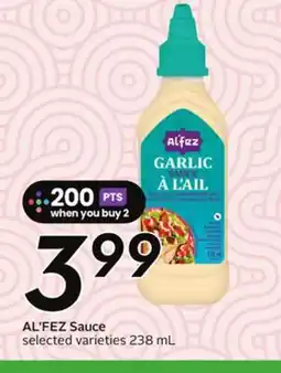 Sobeys AL' FEZ Sauce offer