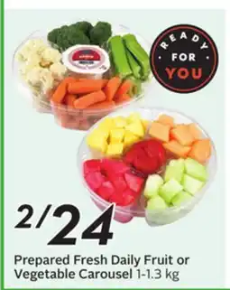 Sobeys Prepared Fresh Daily Fruit or Vegetable Carousel offer
