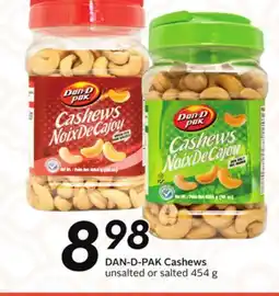 Sobeys DAN-D-PAK Cashews offer