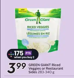 Sobeys GREEN GIANT Riced Veggies or Restaurant Sides offer