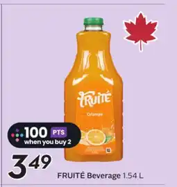 Sobeys FRUITÉ Beverage offer