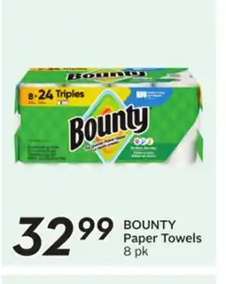 Sobeys BOUNTY Paper Towels offer