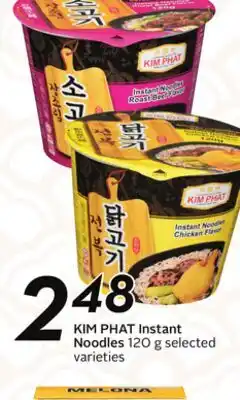 Sobeys KIM PHAT Instant Noodles offer