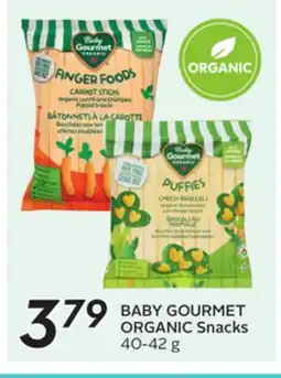 Sobeys BABY GOURMET ORGANIC Snacks offer