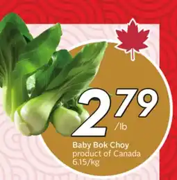 Sobeys Baby Bok Choy offer