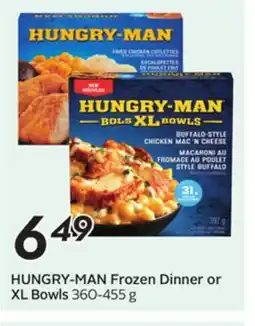 Sobeys HUNGRY-MAN Frozen Dinner or XL Bowls offer