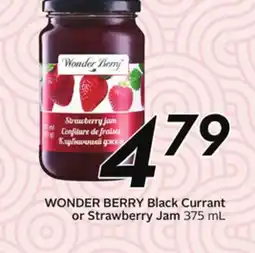 Sobeys WONDER BERRY Black Currant or Strawberry Jam offer