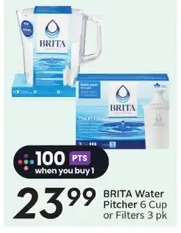 Sobeys BRITA Water Pitcher offer