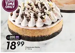 Sobeys Cheesecake Mocha offer