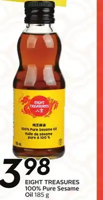 Sobeys EIGHT TREASURES 100% Pure Sesame Oil offer
