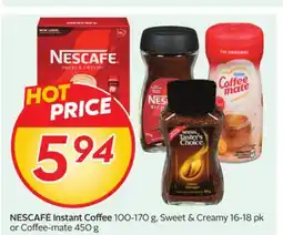 Sobeys NESCAFÉ Instant Coffee offer
