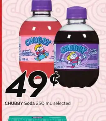 Sobeys CHUBBY Soda offer